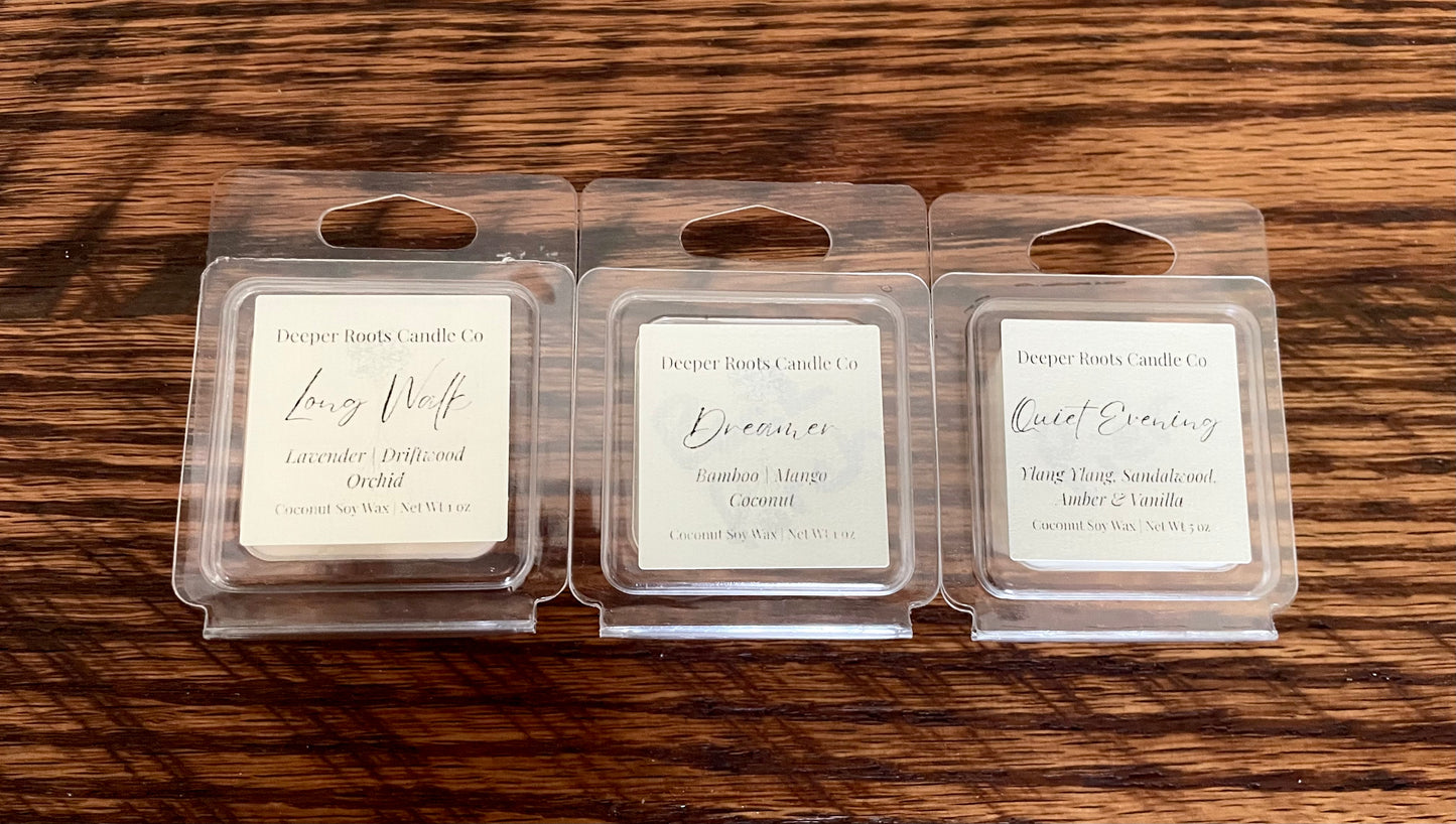 Discovery Kit featuring Long Walk, Quiet Evening, and Dreamer fragrance samples.