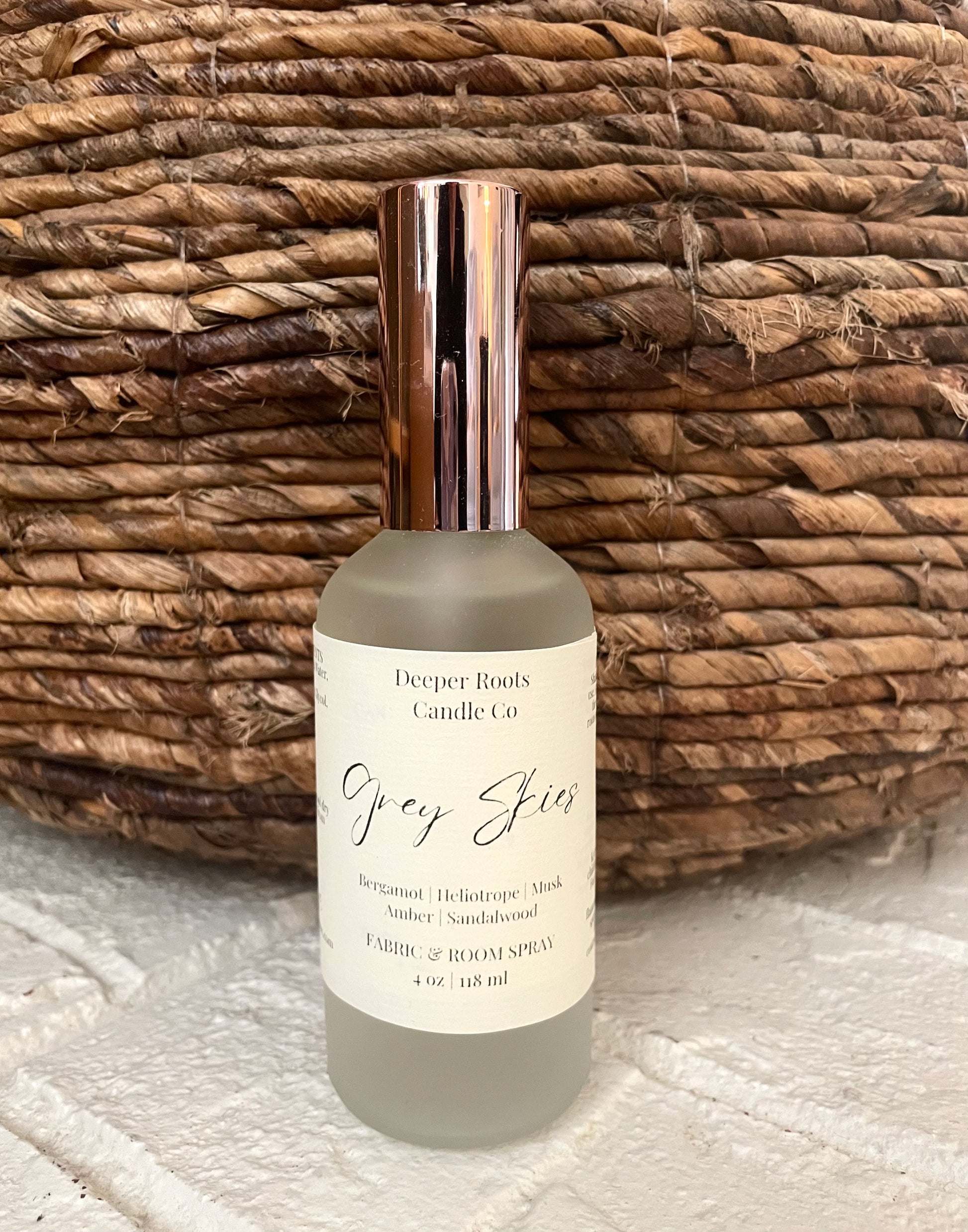 Grey Skies Fabric and Room Spray